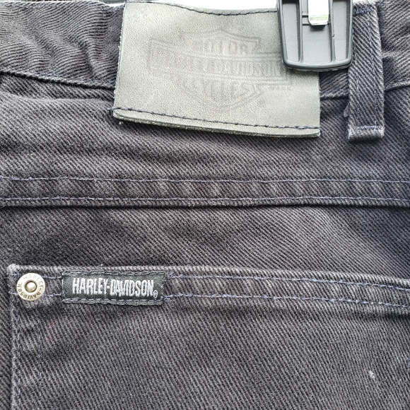 Vintage Harley Davidson black high rise mom jeans - Picture 8 of 8